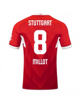 Stuttgart Enzo Millot #8 Replika Borta Kläder 2024-25 Kortärmad